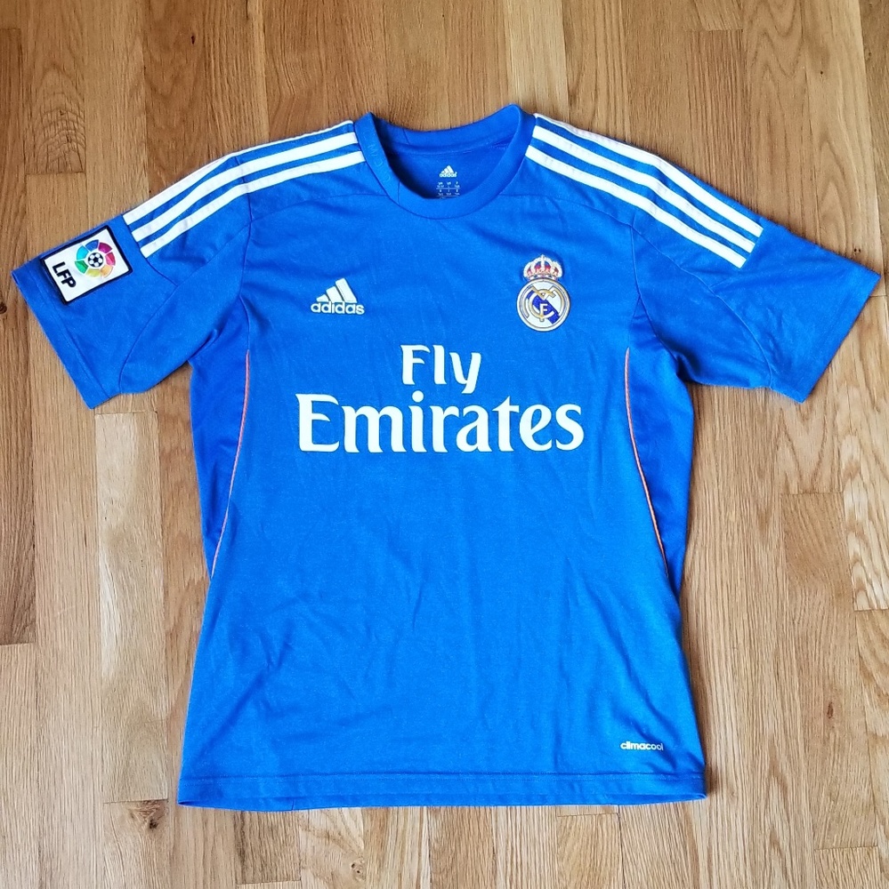 Original Real Madrid 13-14 away Jersey ,size L (Y)